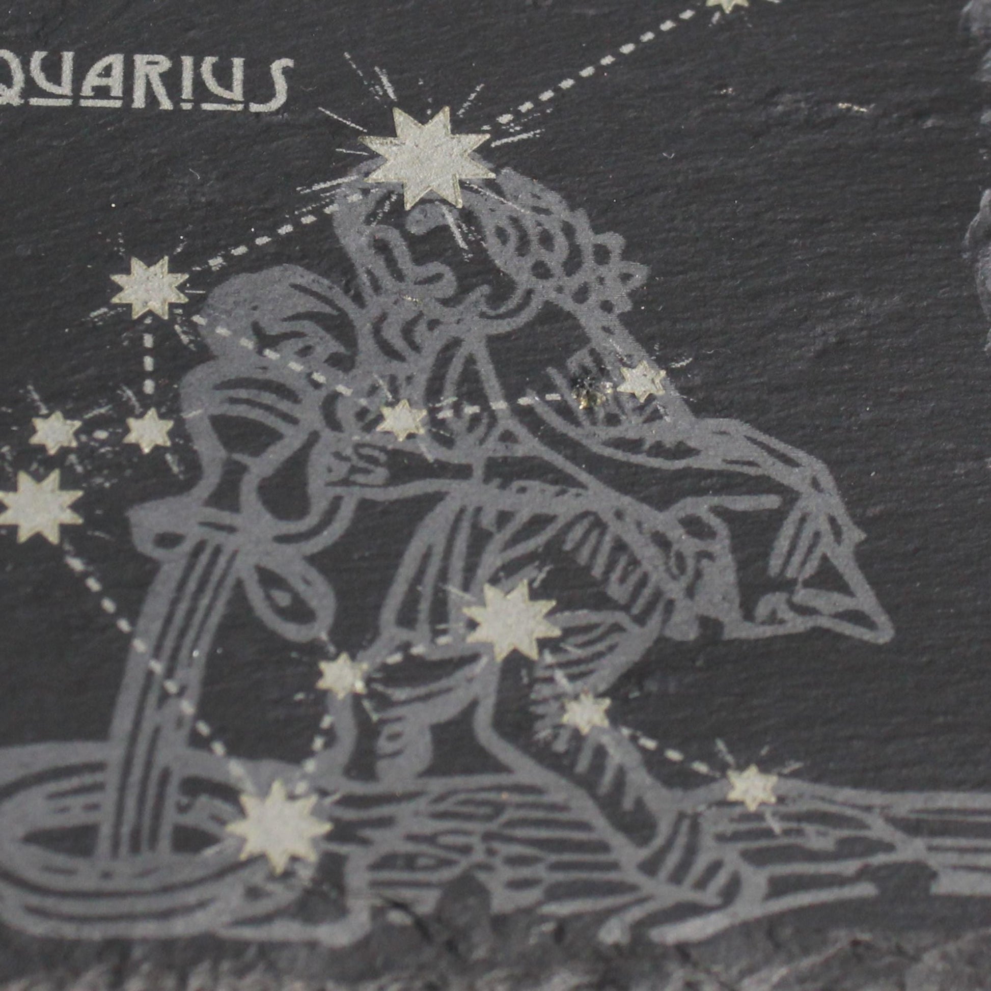 Slate Astrology Coasters - Zodiac Sign Decor - Star Sign Coasters - Arbo Engravings