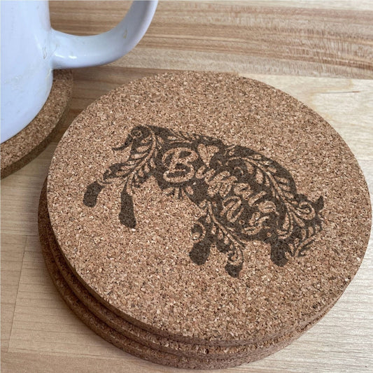 Buffalo NY Set of 5 Cork Coaster Gift Set - Arbo Engravings