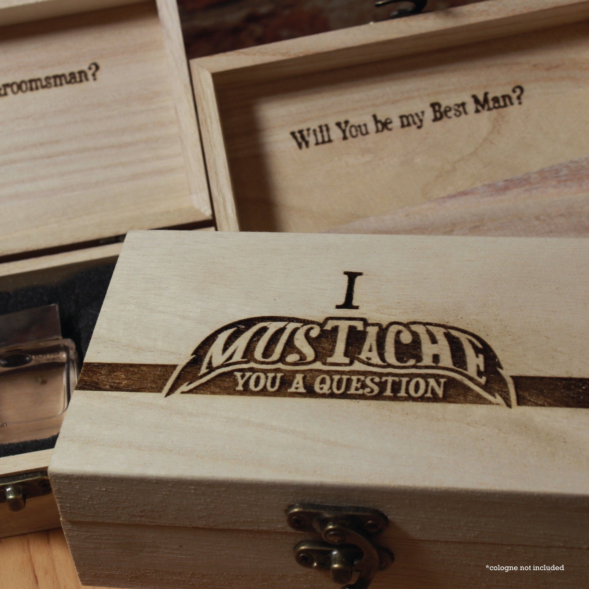 Custom Engraved Groomsmen Gift Boxes - Arbo Engravings