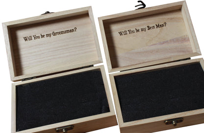 Custom Engraved Groomsmen Gift Boxes - Arbo Engravings