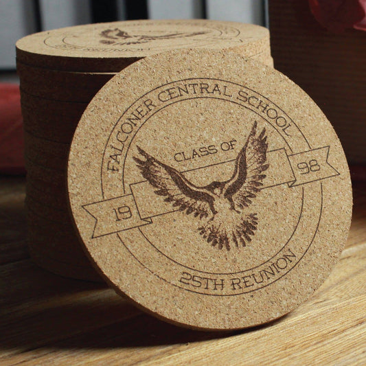 Graduation & Class Reunion Custom Engraved Coasters - Arbo Engravings