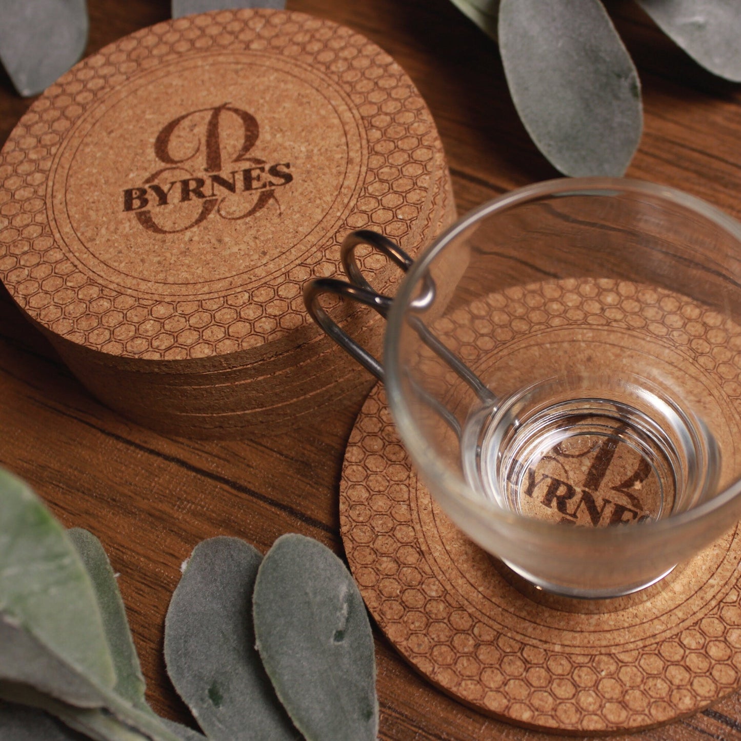 Monogram Custom Coaster - Arbo Engravings