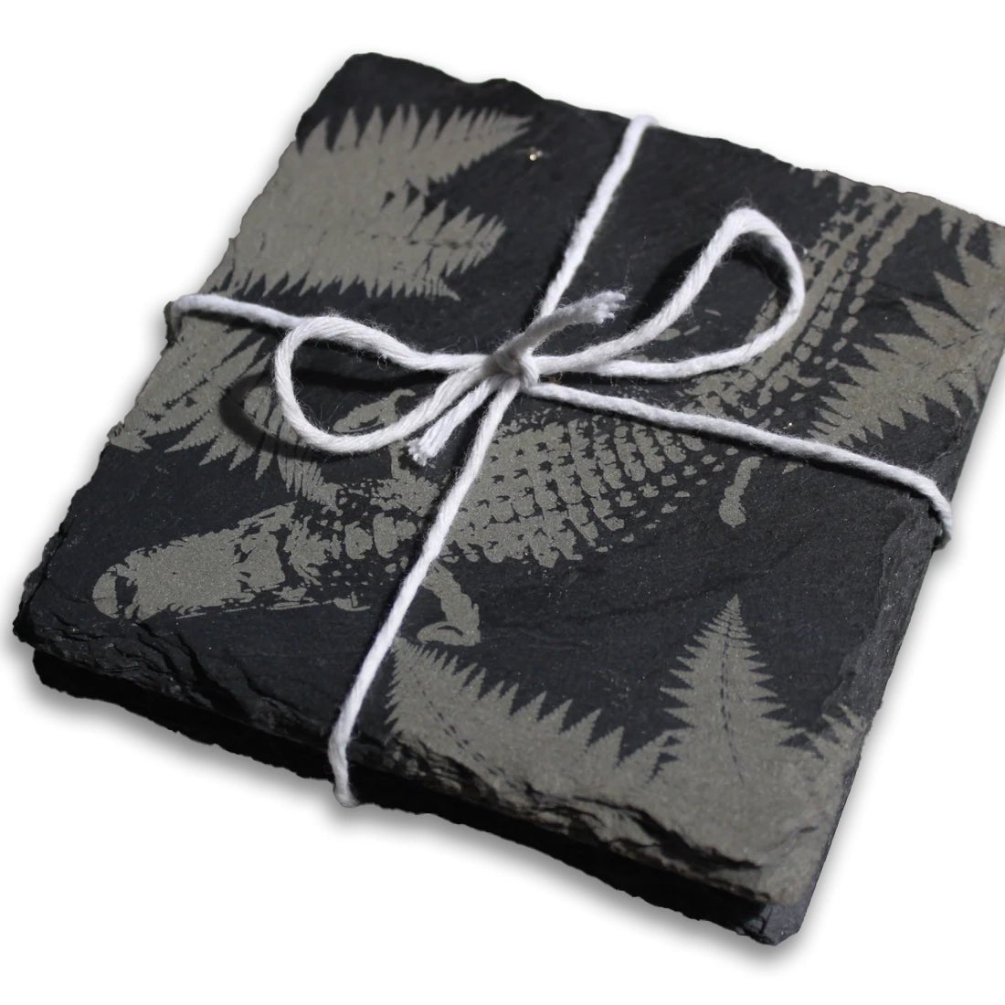 Slate Alligator Drink Coaster Gift Set - Arbo Engravings